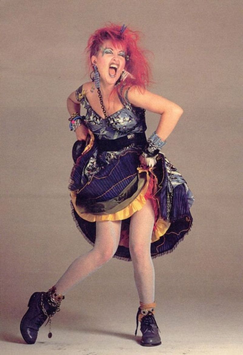 Cyndi Lauper: Color-Burst of Unconventional Joy