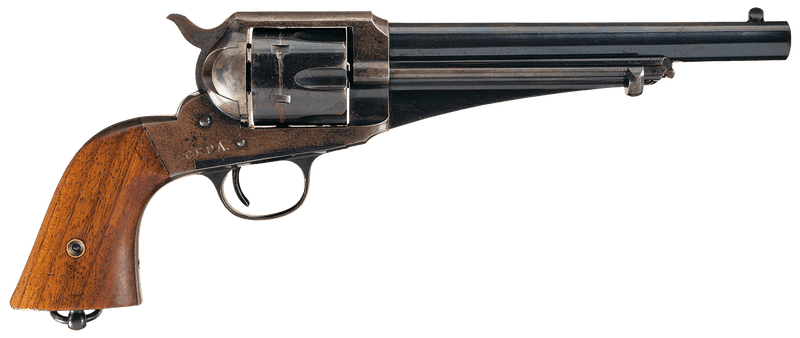 Sam Bass' Remington 1875 Frontier Revolver