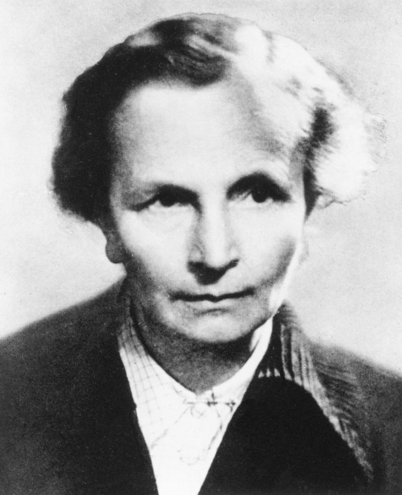 Paula von Preradović, Austrian poet, 1951