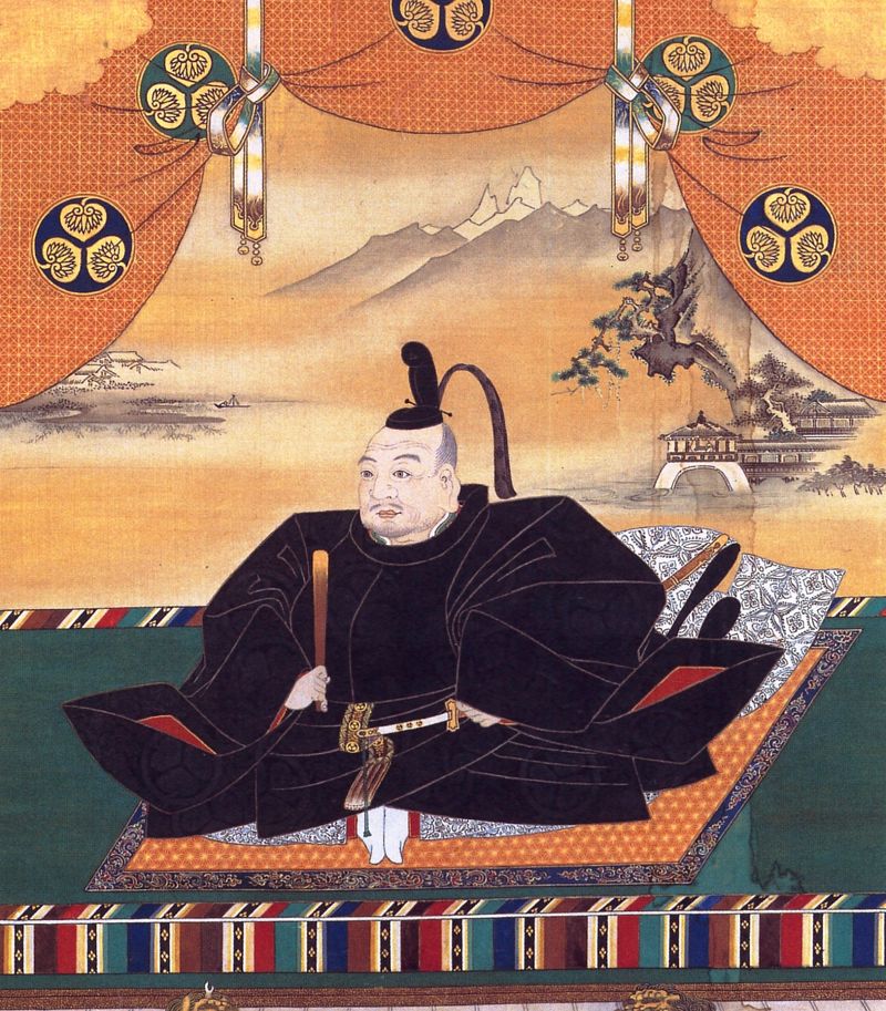 Tokugawa Ieyasu, Japanese Shogun, 1616