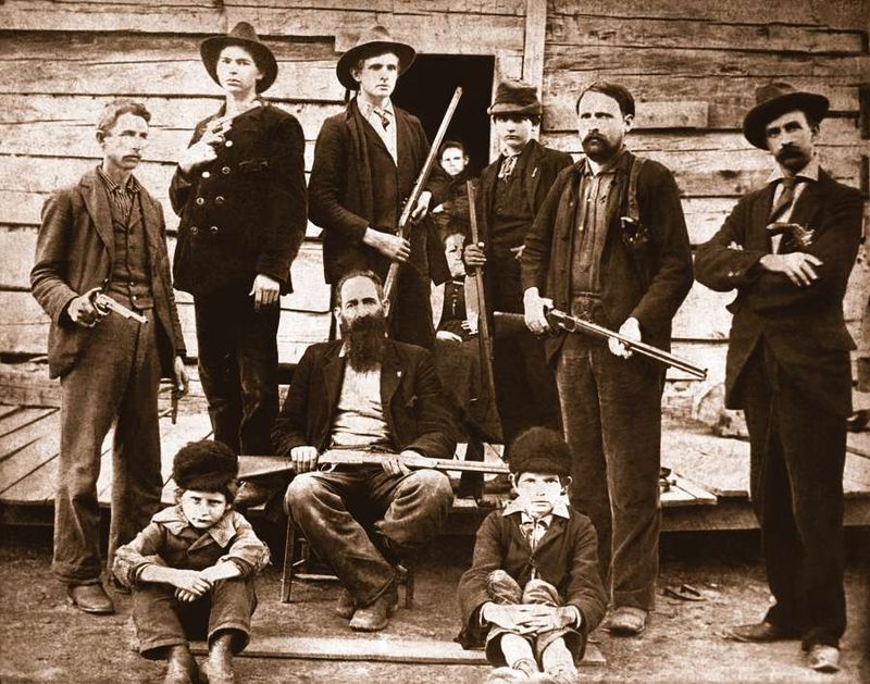 The Hatfield-McCoy Feud (1880s)