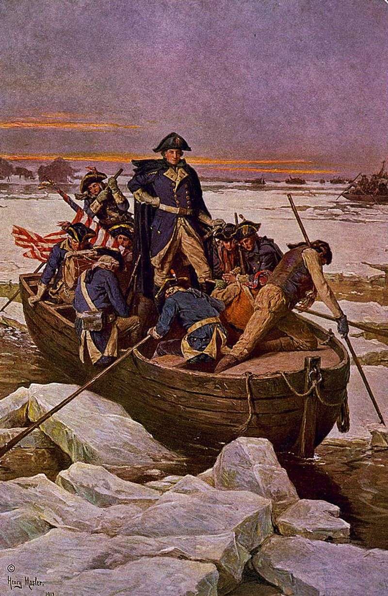 Washington’s Christmas Crossing of the Delaware (1776)