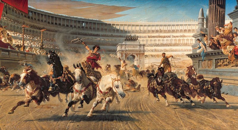 11. Greek Chariot Racing (Deliberate Wrecking Allowed)
