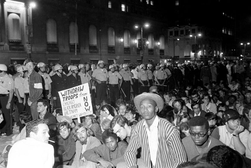 The 1968 Democratic National Convention Protests