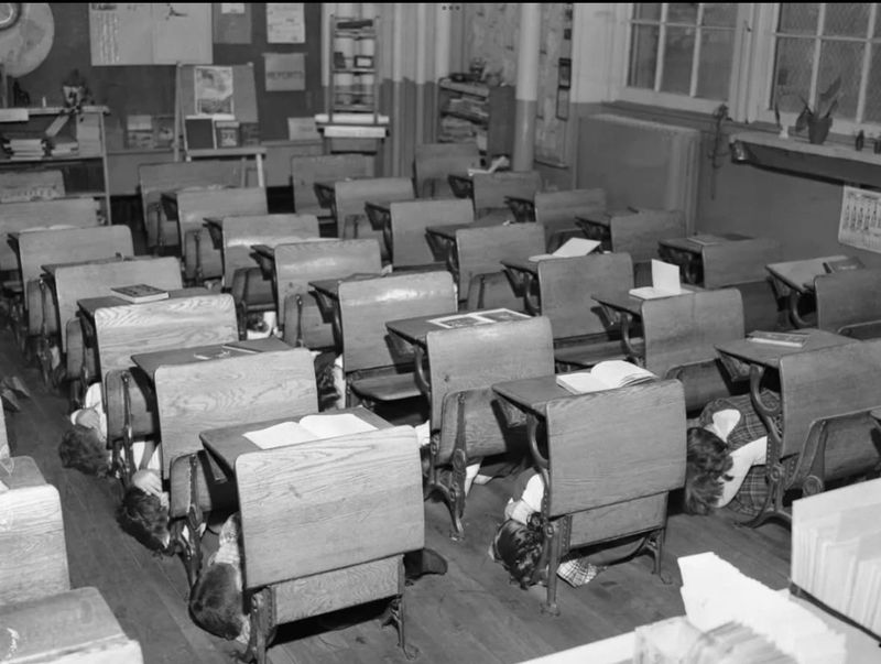 Duck and Cover Nuclear Drills