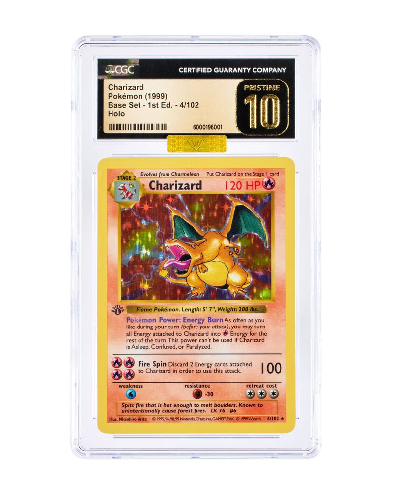 Pokémon Cards (Especially 1st Edition Holo Charizard)