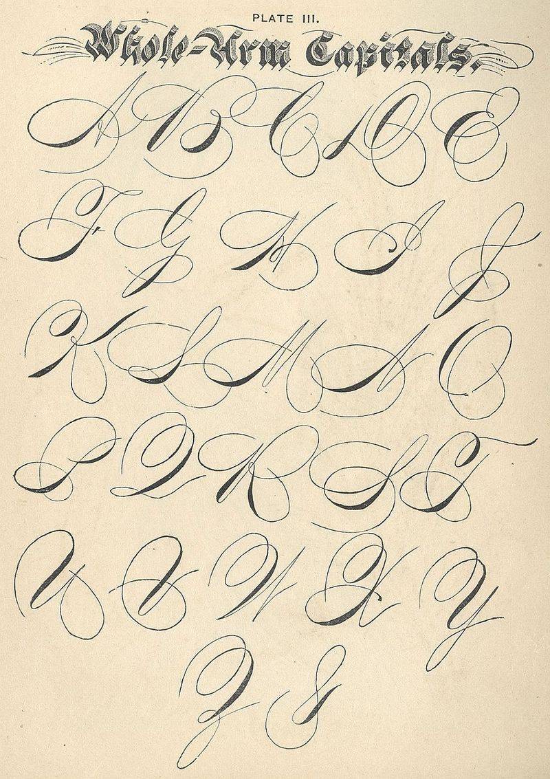 Penmanship (Formal Calligraphy)