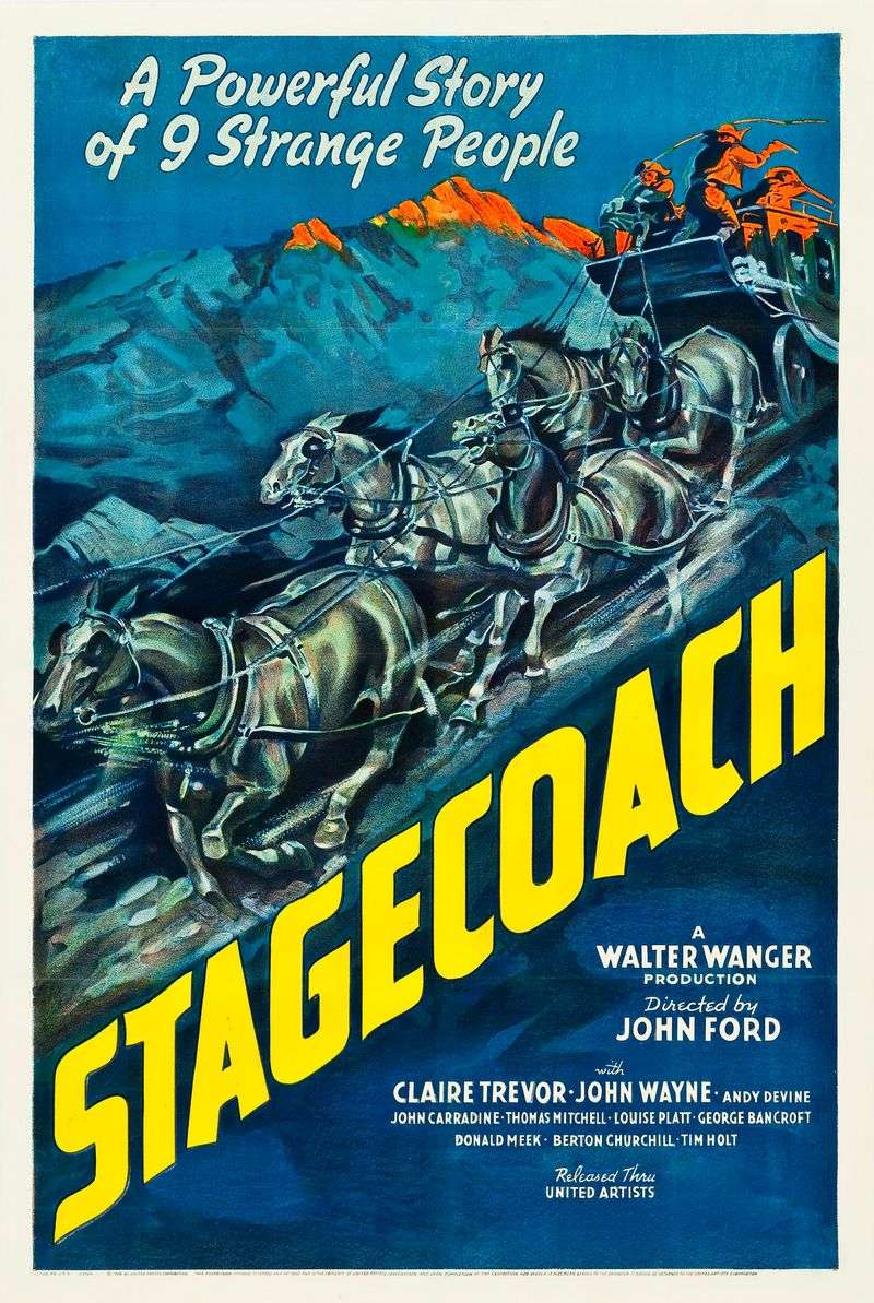 16. Stagecoach (1939)