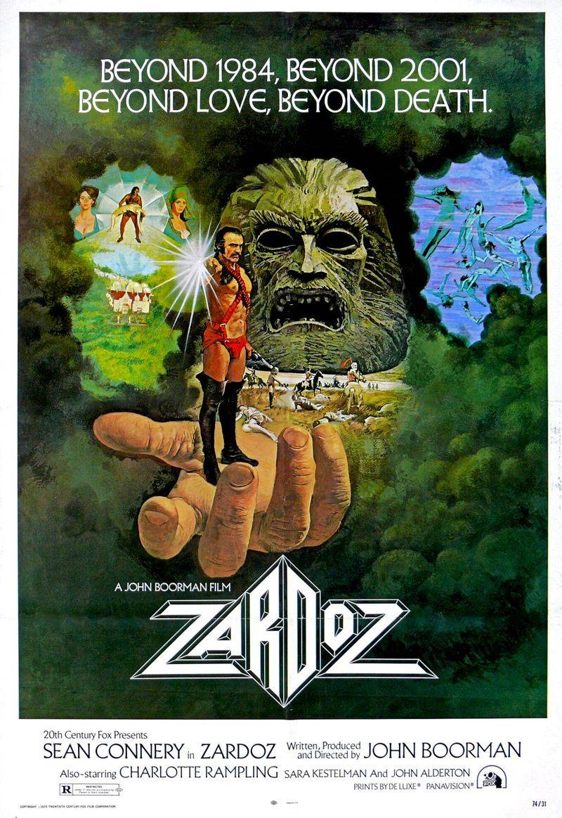 Zardoz (1974): Sean Connery's Bizarre Sci-Fi Adventure