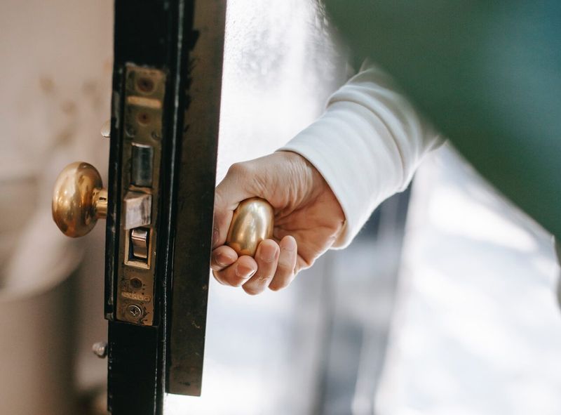 Hold the door for the next person