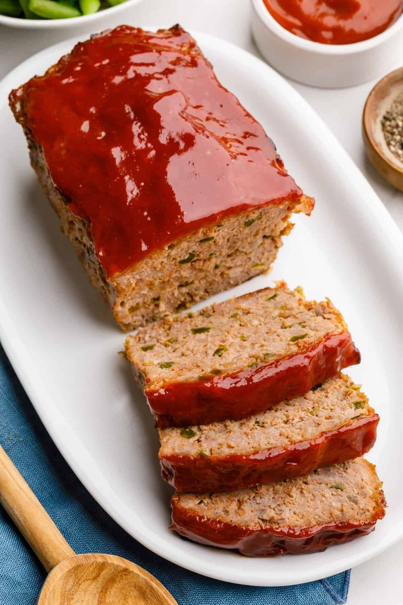 Meatloaf with Ketchup Glaze