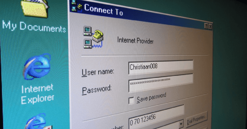 1. The Sound of Dial-Up Internet