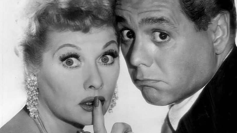 Watching 'I Love Lucy'
