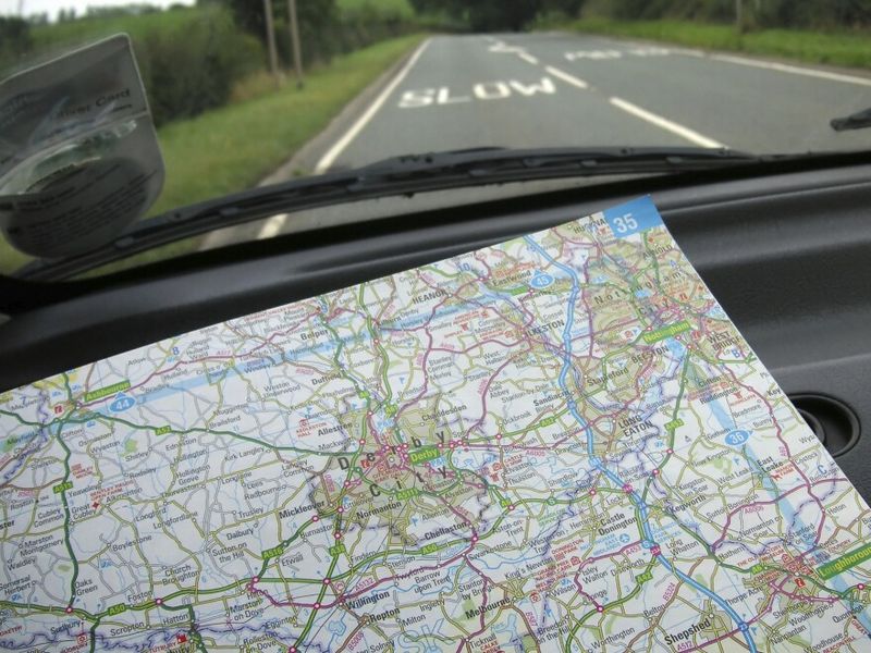 7. Using a Paper Map on Road Trips