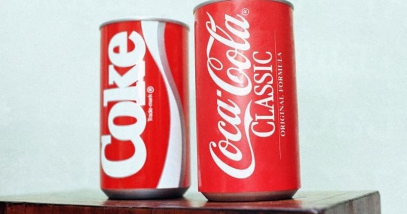 New Coke (1985-2002, Rebranded as 
