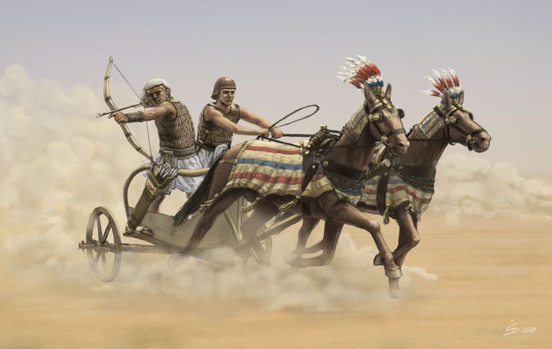 10. Ancient Egyptian Archery Battles (Live Human Targets)