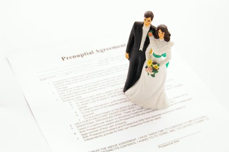 Prenuptial Agreements Were Virtually Unheard Of
