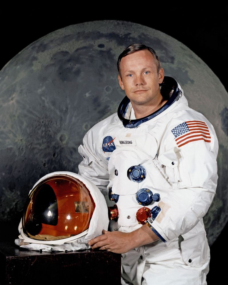 Neil Armstrong – First on the Moon, Last in Line for Attention