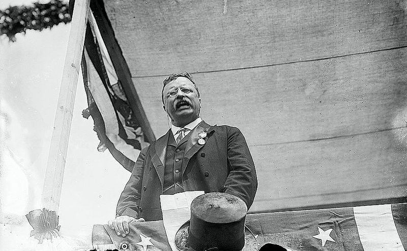Theodore Roosevelt – “Man with the Muck Rake” (1906)