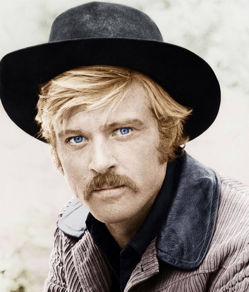 Robert Redford – Golden-haired, sun-kissed, and the definition of all-American handsome.