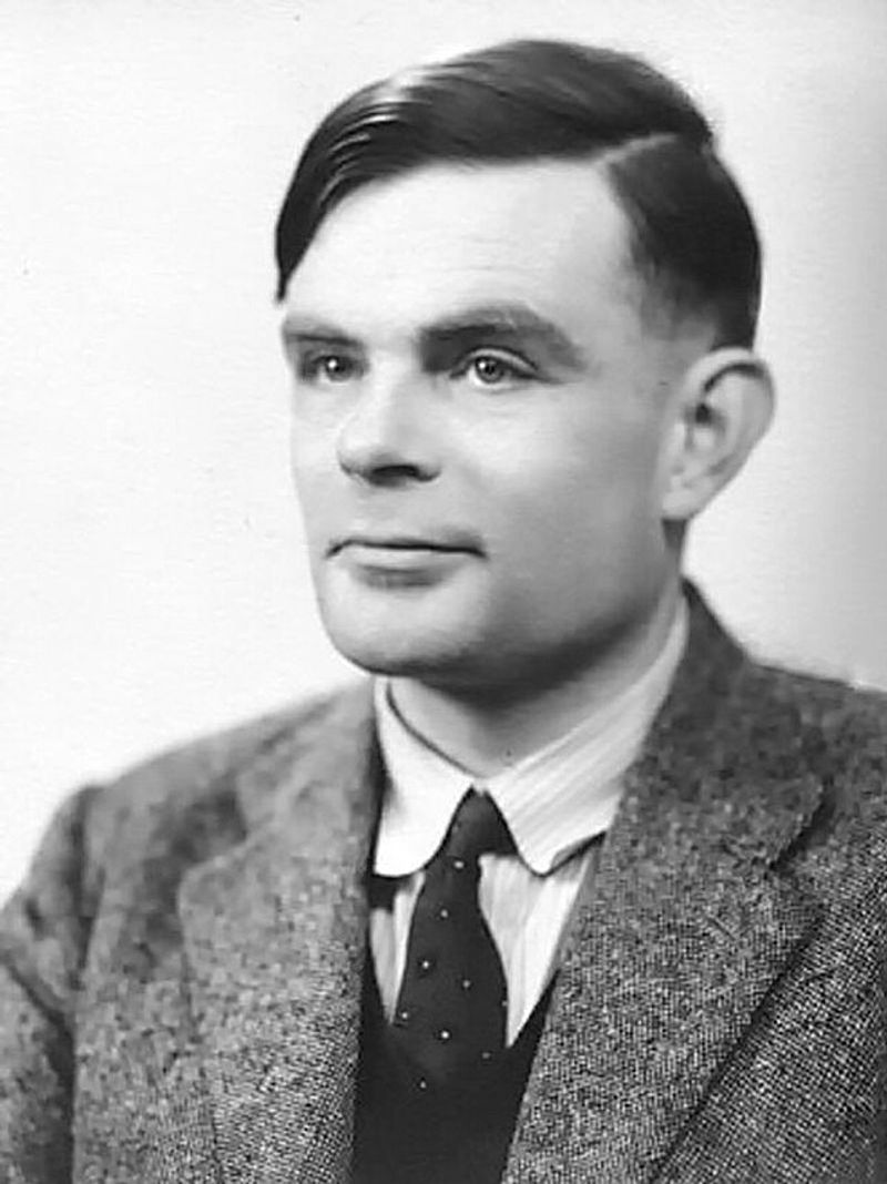 Alan Turing, British Mathematician and Computer Scientist, 1954