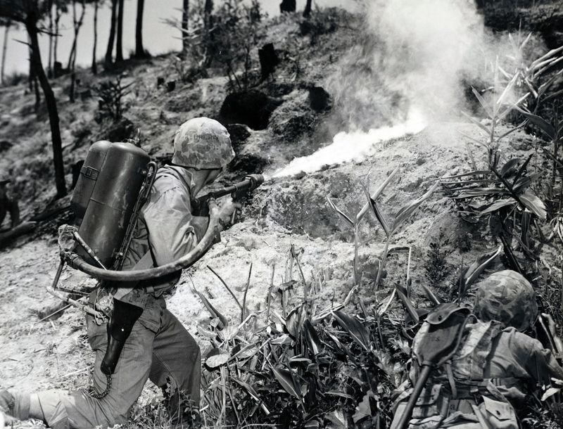 The U.S. Didn’t Use Flamethrowers Excessively