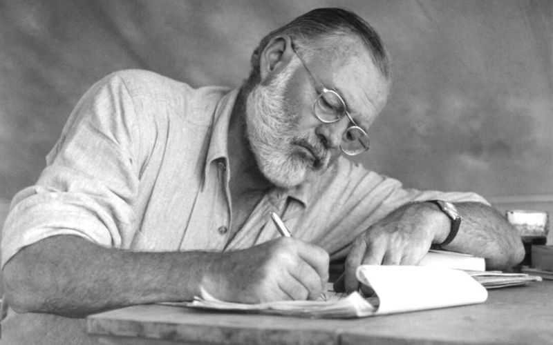 Ernest Hemingway, Writer, 1961