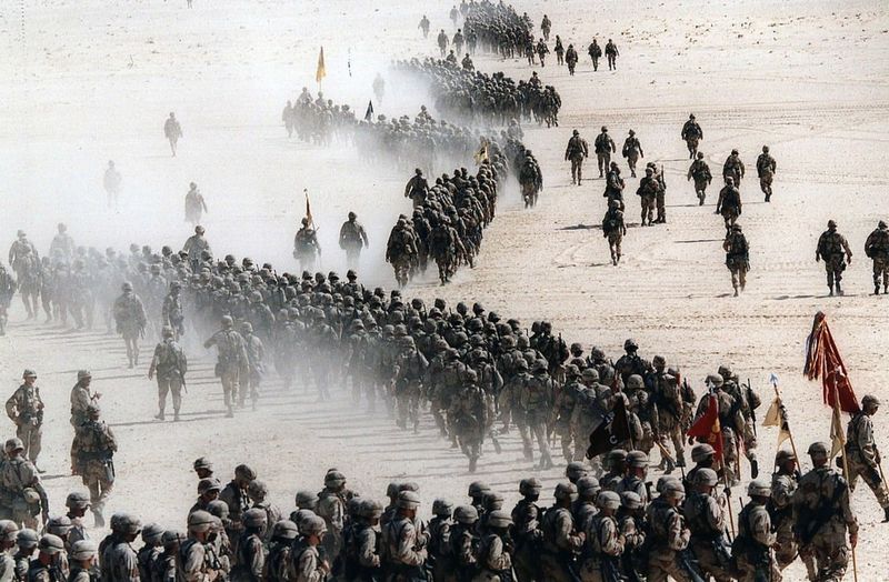 Operation Desert Shield Begins