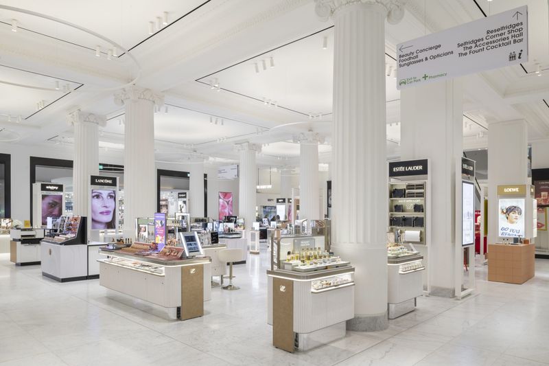 Department Store Makeup Counters