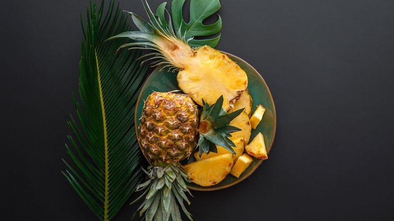 No Dinner—Just a Slice of Pineapple