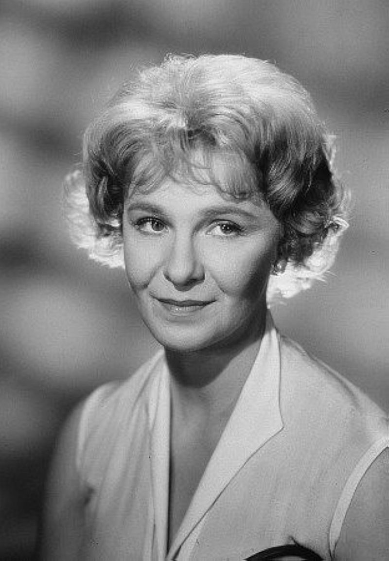 Geraldine Page, American actress, 1987
