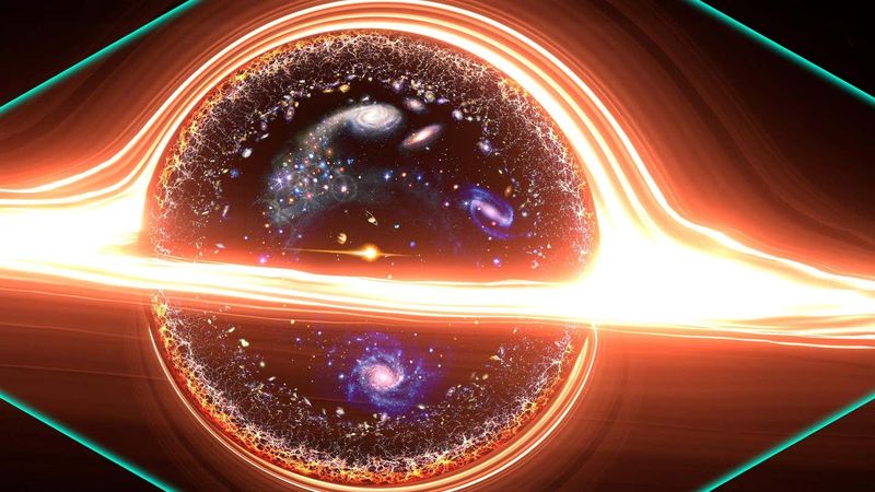 Our Universe May Be Inside a Giant Black Hole