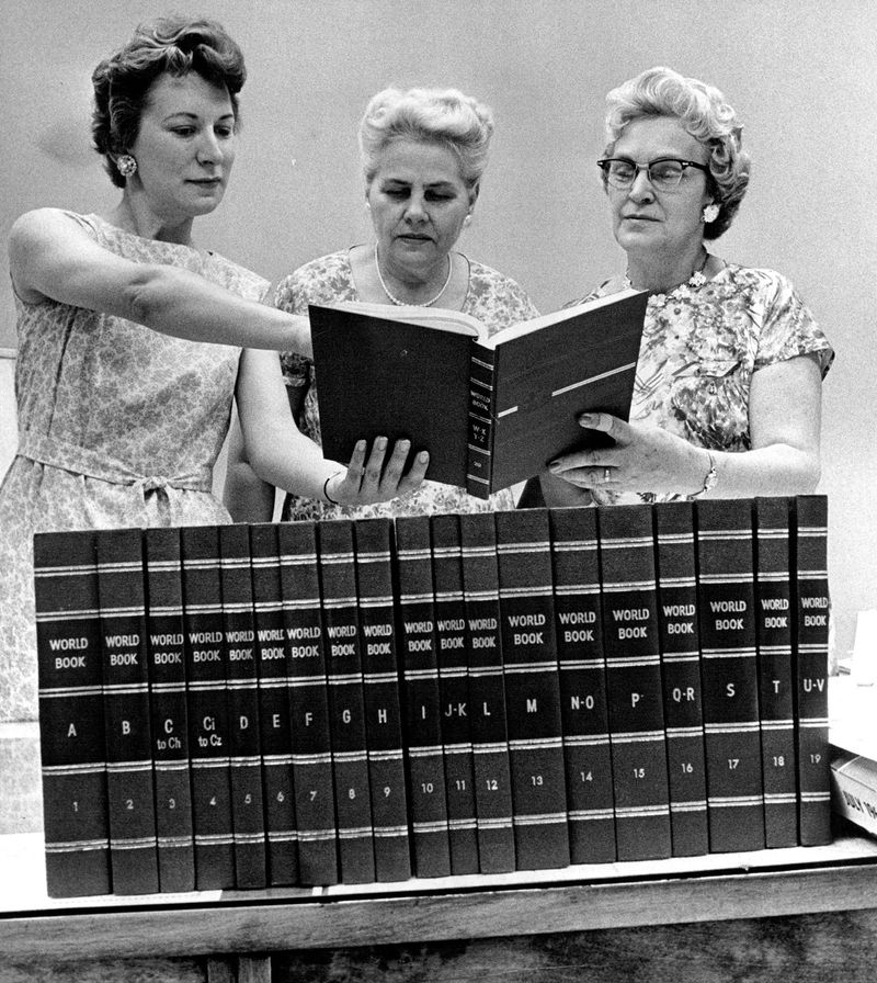 Using Encyclopedia Sets for Homework