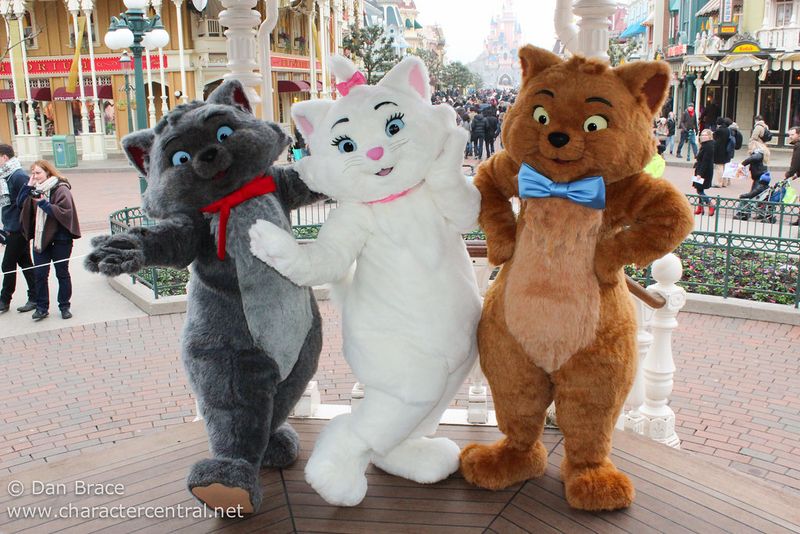 The Aristocats (Toulouse, Berlioz, and Marie)
