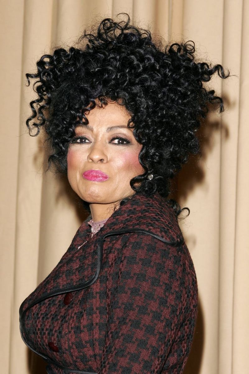 Diana Ross’s Big Curls (1970s-80s)