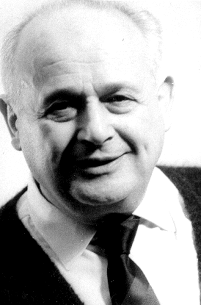 Moshé Feldenkrais, physicist & movement educator, 1984