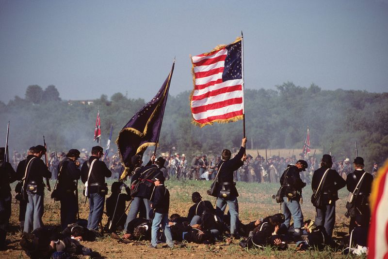 Reenactments of Revolutionary/Civil War Battles