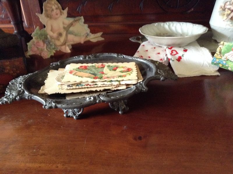 Victorian Calling Cards & Trays
