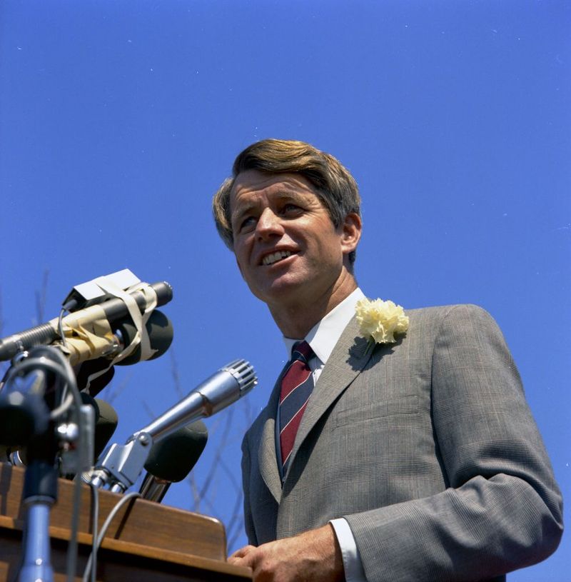 Robert F. Kennedy, American politician and U.S. Senator, 1968