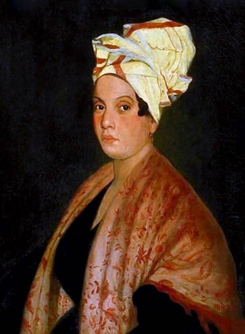 Marie Laveau, American Voodoo priestess, 1881