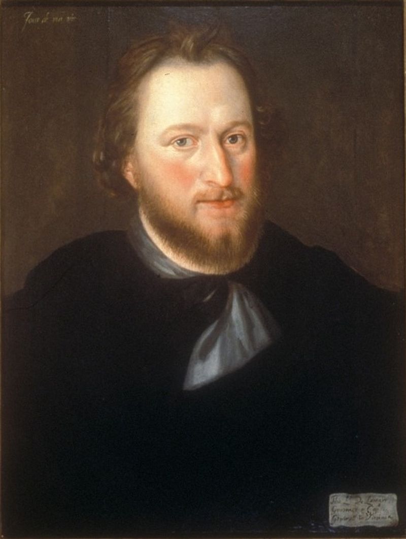 Thomas West, 3rd Baron De La Warr, Colonial Governor of Virginia, 1618