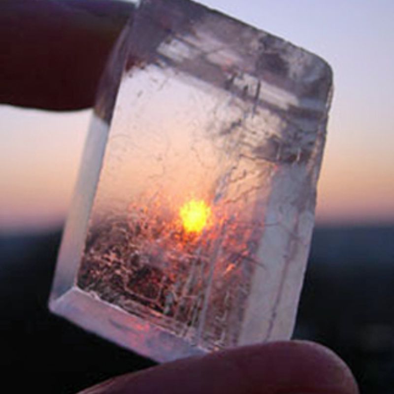 Viking Sunstone (Scandinavia, ~900 CE)