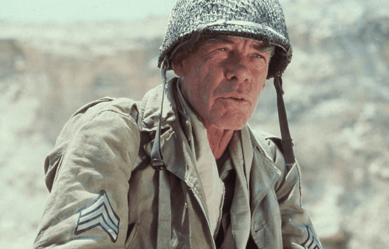 Lee Marvin (WWII) – Marine Sniper