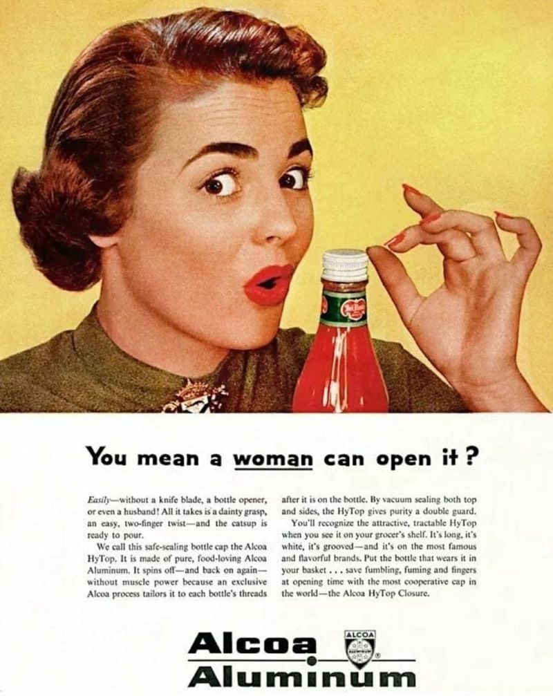 Alcoa Aluminum’s “You Mean a Woman Can Open It?”