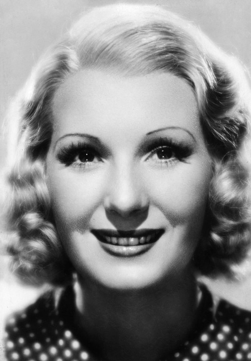 Jean Harlow, American Actress, 1937