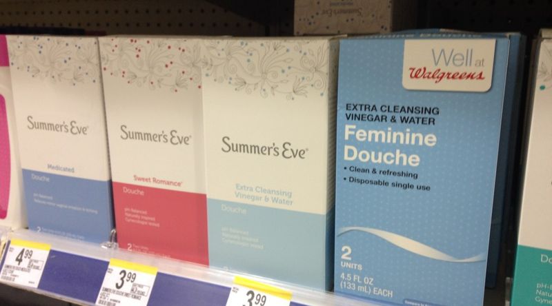 Douching Products with Harmful Chemicals