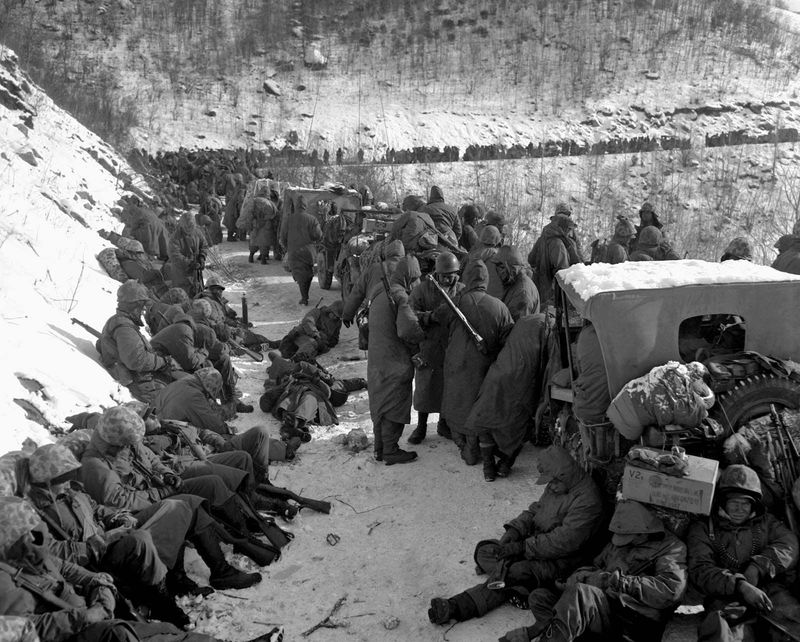 The Marines Were Encircled