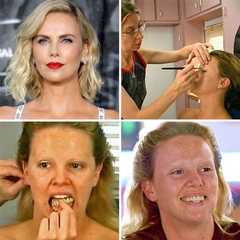 Charlize Theron: Beauty Disguised Beyond Recognition