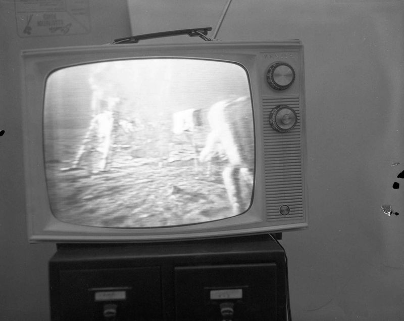 Watching the Moon Landing Live