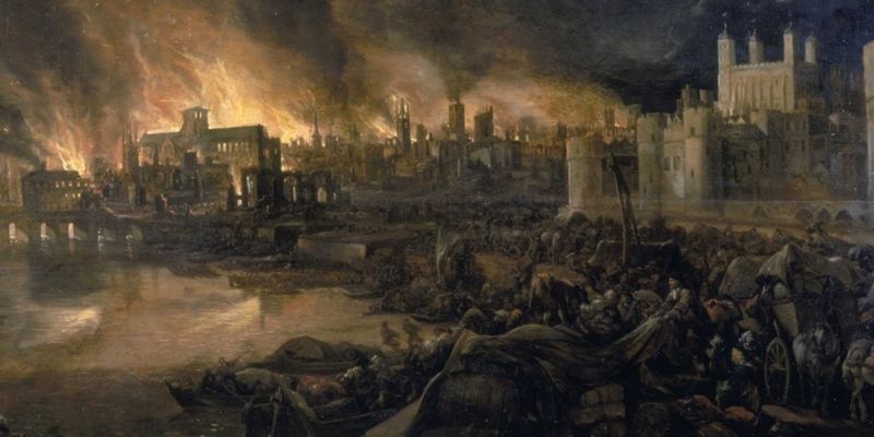 The Great Fire of London (1666)